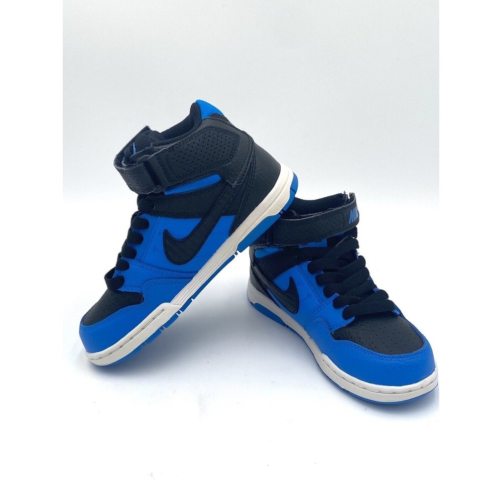 Nike SB 645025-404 Blue / Black Leather Athletic Sneaker Shoes Size 12C LNWOB